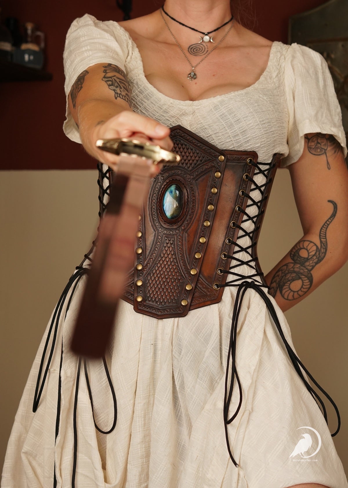Dragon queen corset