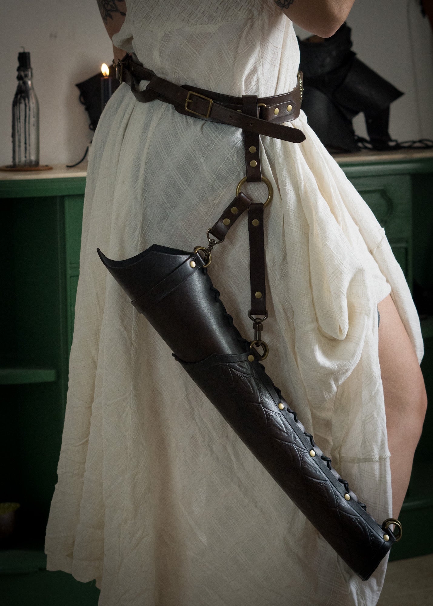 Dragon scale quiver
