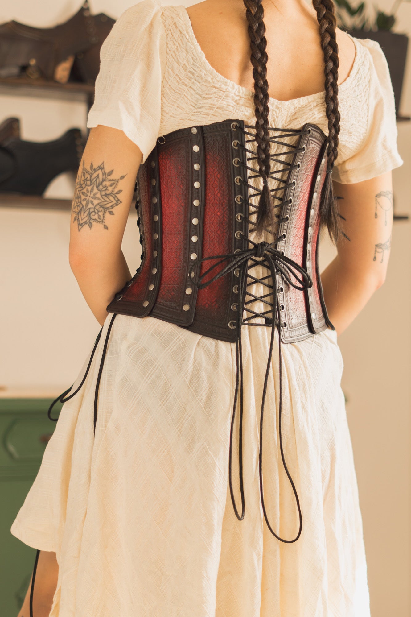 Regal vampire corset