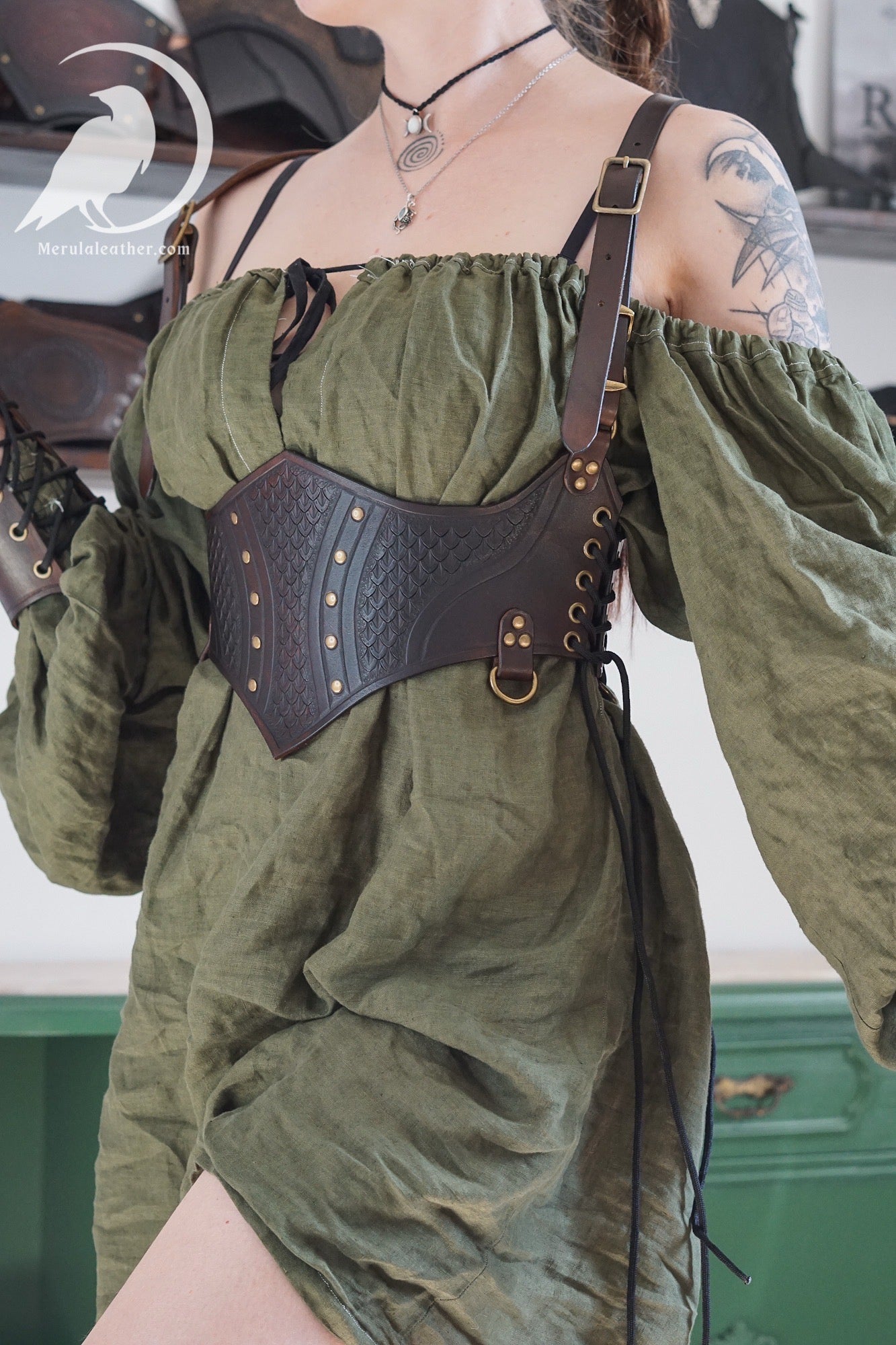 Dragon harness and vambraces